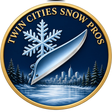 Twin Cities Snow Pros coin logo